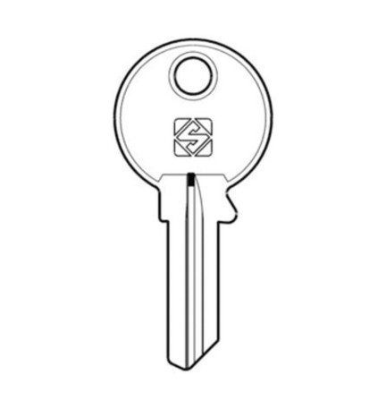 SILCA PT1 CHIAVE PROFILO OTTONE