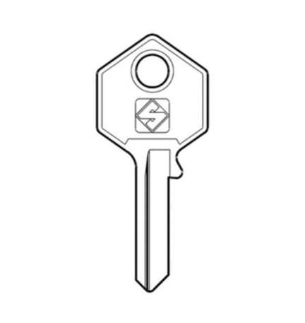 SILCA YA14R CHIAVE PROFILO OTTONE