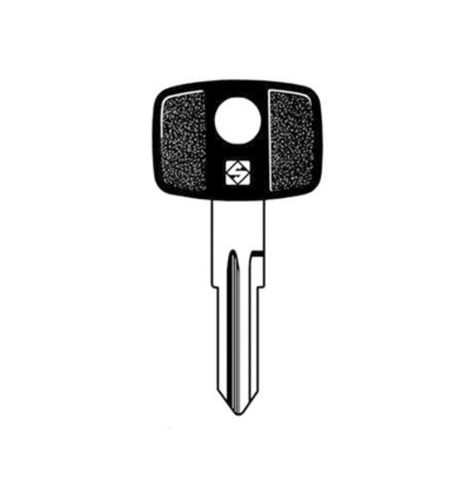 SILCA HU46P CHIAVE AUTO TESTA PLASTICA ACCIAIO