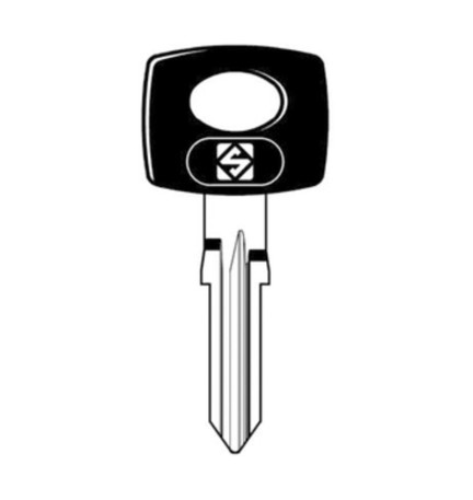 SILCA YM23P CHIAVE AUTO TESTA PLASTICA ACCIAIO