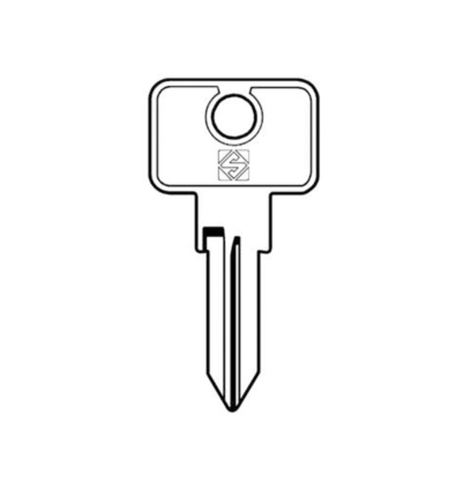 SILCA SSA1 CHIAVE AUTO ACCIAIO