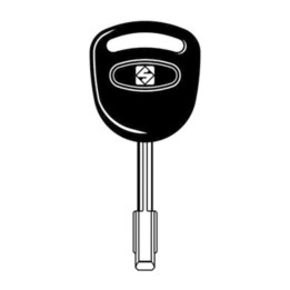 SILCA FO21P CHIAVE AUTO TESTA PLASTICA ACCIAIO