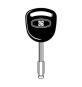 SILCA FO21P CHIAVE AUTO TESTA PLASTICA ACCIAIO