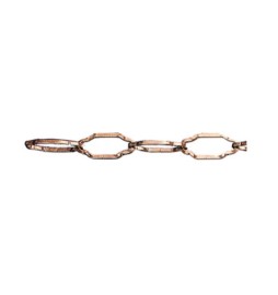 CATENA P/LAMPADARIO FILO SAGOMATO 2,5MM BR*