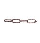 CATENA P/LAMPADARIO FILO RITORTO 3,5 MM BRON*