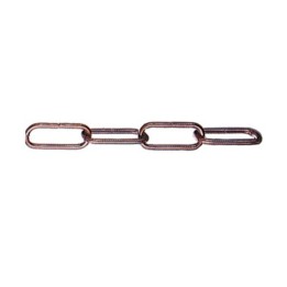 CATENA P/LAMPADARIO FILO TONDO 3,8 MM BRONZ*