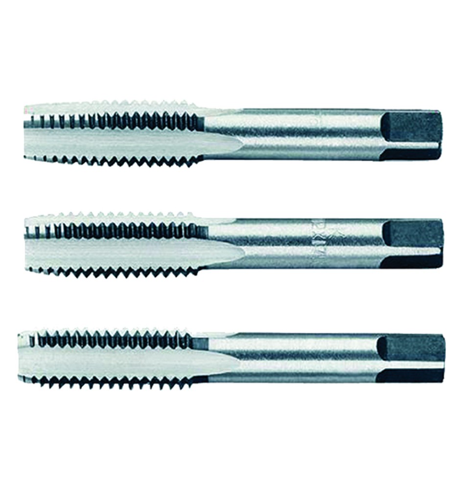 SERIE TRE MASCHI A MANO ART. 430 8 x 1,25 attac. 5 mm lungh. 56 mm