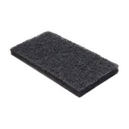 FELTRO ABRASIVO P/PULIZIA 250X120XH20 MM NERO