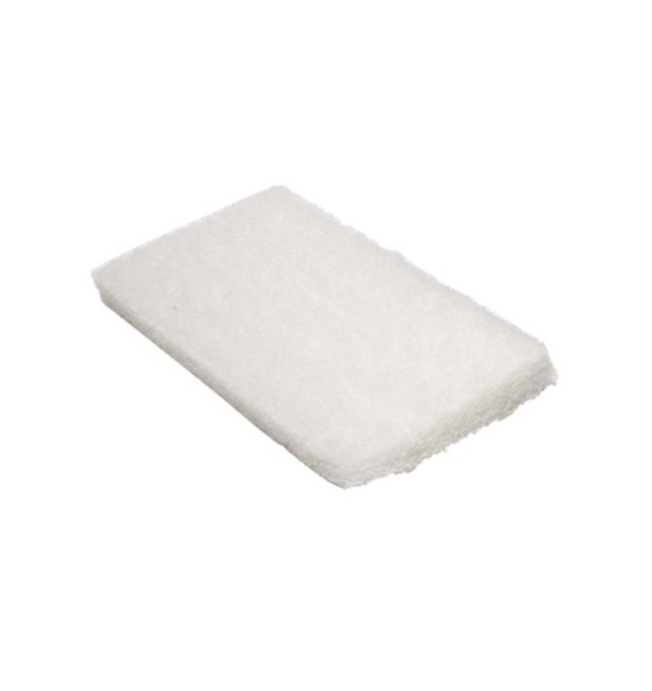 FELTRO ABRASIVO P/LUCIDATURA 250X120XH20 MM BIANCO