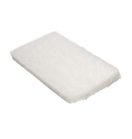 FELTRO ABRASIVO P/LUCIDATURA 250X120XH20 MM BIANCO