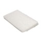 FELTRO ABRASIVO P/LUCIDATURA 250X120XH20 MM BIANCO
