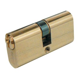 ISEO F5 8300 CILINDRO OVALE 27-33 OTTONATO C/3CH