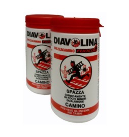 SPAZZA CAMINO CARBONE LEGNA DIAVOLINA 15000