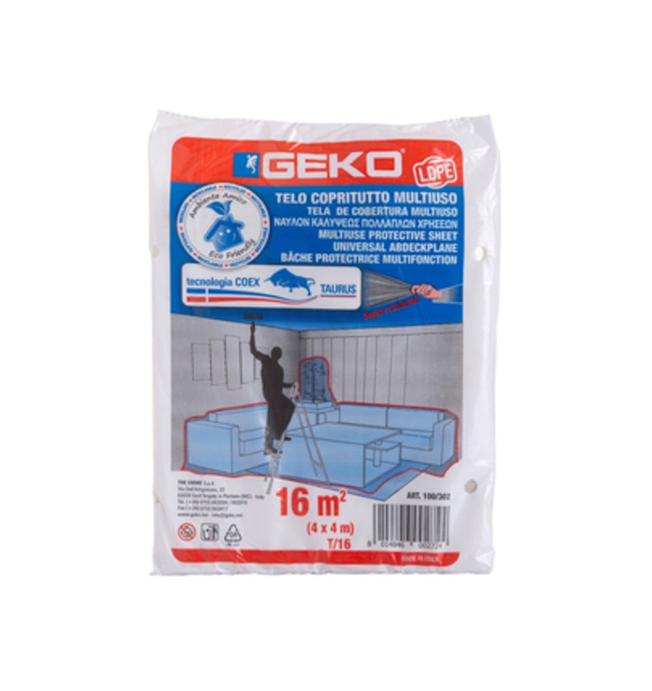 TELONE COPRITUTTO POLIETILENE 4X 4 M 200 G CA