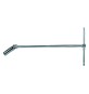 CHIAVE PER CANDELA A 'T' SNODABILE ART. 959 mm 16 - 5/8 L. mm 483