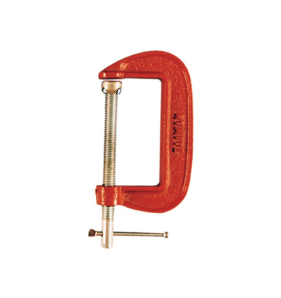 MORSETTO A C IN GHISA APERTURA 50 MM *