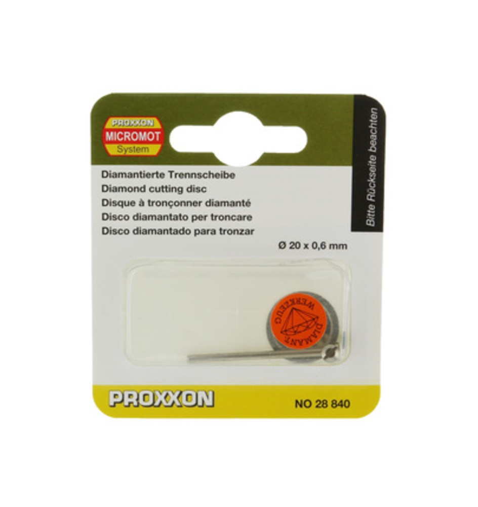 DISCO DIAMANTATO 20 MM PROXXON 28840