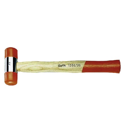 MAZZUOLA CON BATTENTI INTERCAMBIABILI ART. 1390 ø mm 28 lungh. tot. mm 280