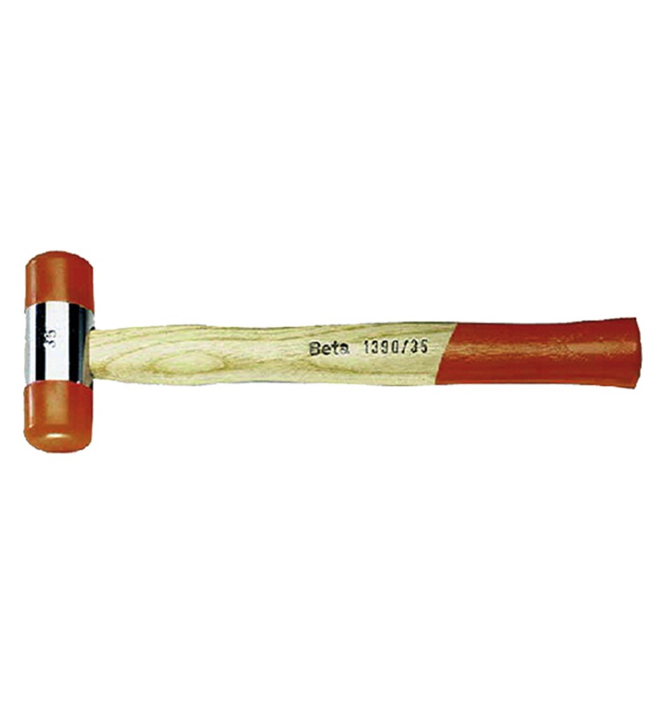 MAZZUOLA CON BATTENTI INTERCAMBIABILI ART. 1390 ø mm 35 lungh. tot. mm 310