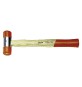 MAZZUOLA CON BATTENTI INTERCAMBIABILI ART. 1390 ø mm 35 lungh. tot. mm 310