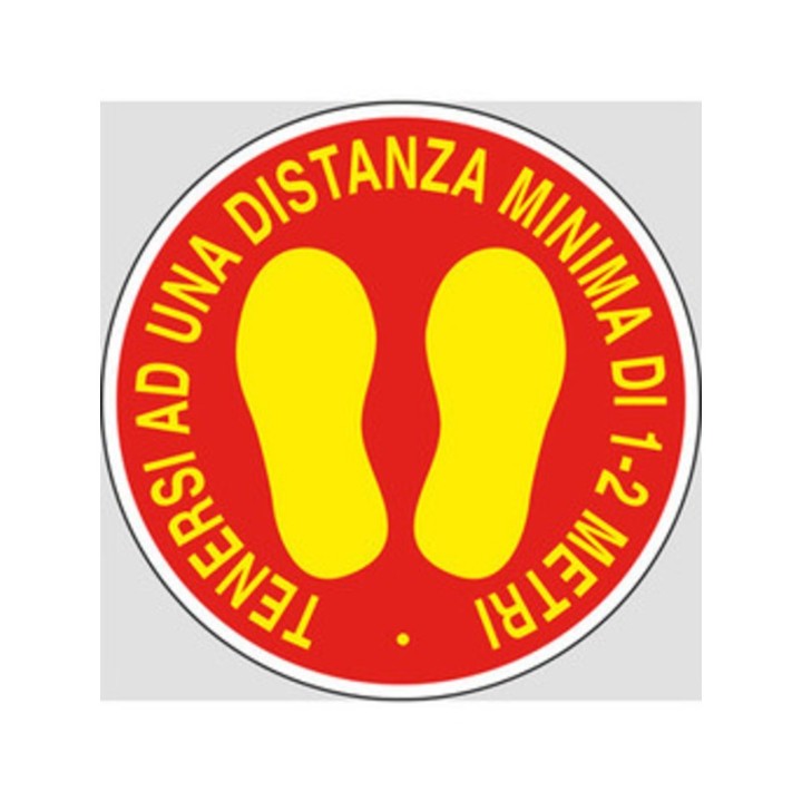 ETIC.ADES D.20CM TENERSI A DIST. DI 1-2MT