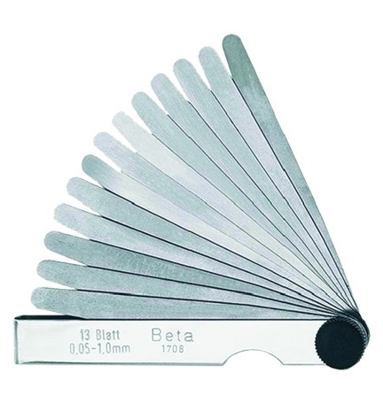 SPESSIMETRI ART. 1708/13 13 lame mm 0,05  1,00