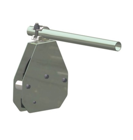 CARRUCOLA C/FRENO AUTOBLOC 30X30CM PORT 50KG