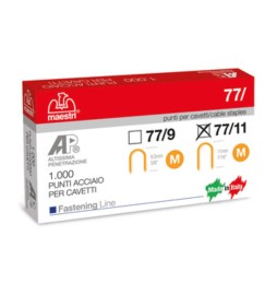 MAESTRI PUNTI SPILLATRICE 77/11 DA 1000 PZ