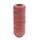 LENZA P/MURATORE IN PP BIANCO ROSSO 100 M