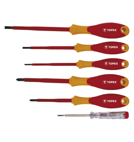 SERIE CACCIAVITI ISOLATI 6 pezzi