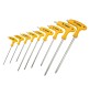SERIE CACCIAVITI A 'T' RESISTANT-TORX 9 pz