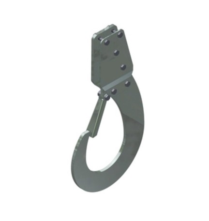 GANCIO DI SOLLEVAMENTO ACC ZIN 24X44CM PORT 50KG