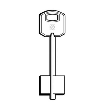 SILCA 5FEB1 CHIAVE DOPPIA MAPPA OTTONE