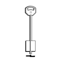 SILCA 5FEB3 CHIAVE DOPPIA MAPPA OTTONE