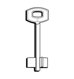 SILCA 5SCM2 CHIAVE DOPPIA MAPPA OTTONE