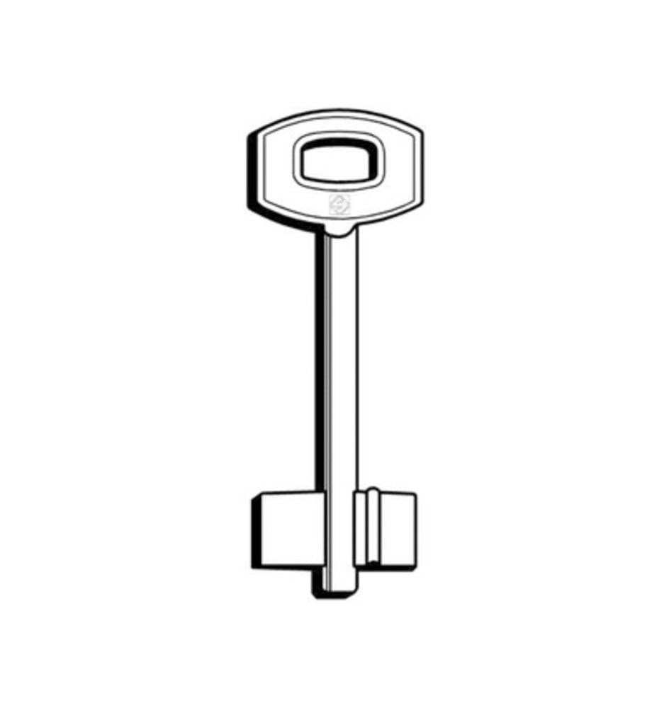 SILCA 5SCM2 CHIAVE DOPPIA MAPPA OTTONE