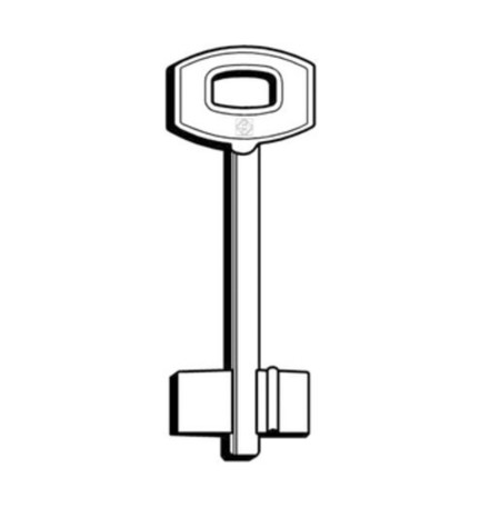 SILCA 5SCM2 CHIAVE DOPPIA MAPPA OTTONE