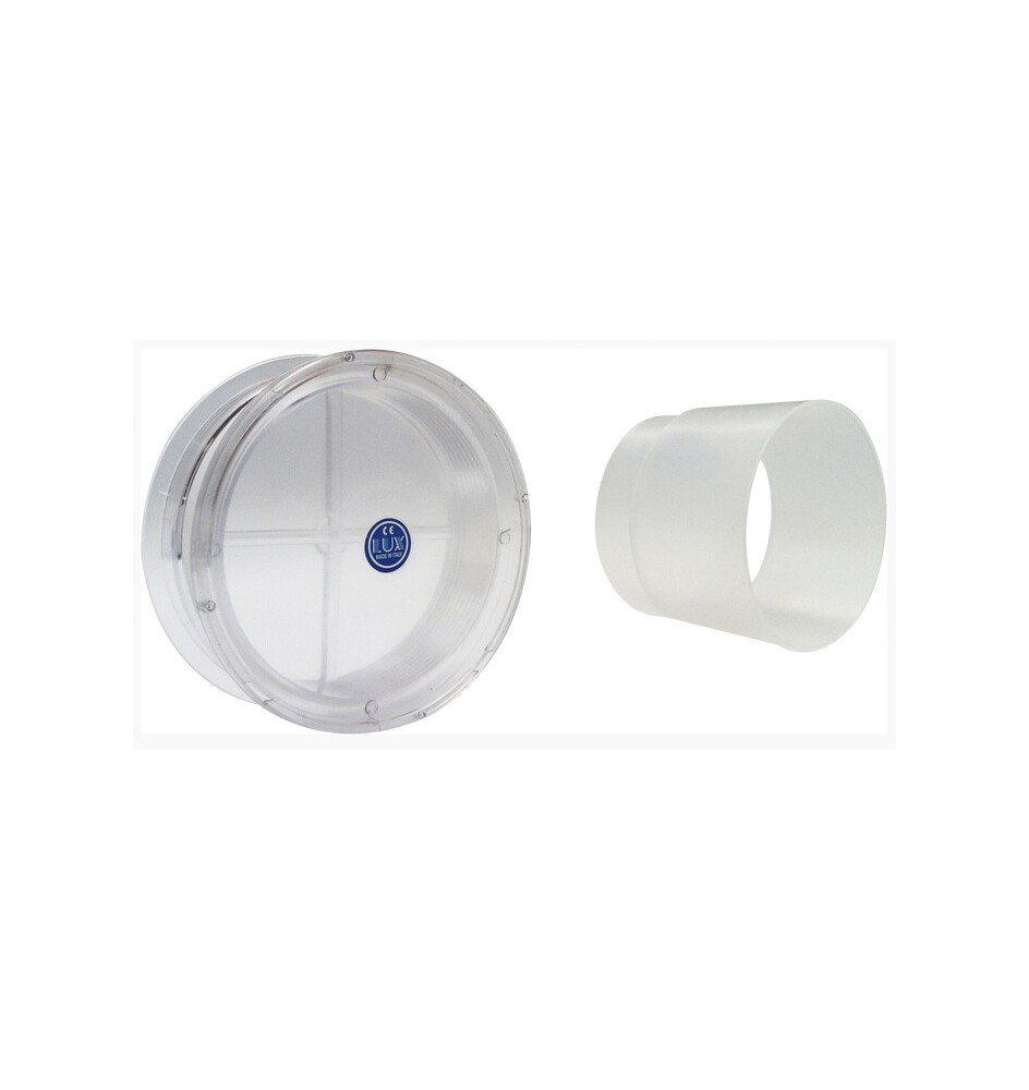 TAPPO P/CLIMATIZZATORE D 120 MM TRASPARENTE