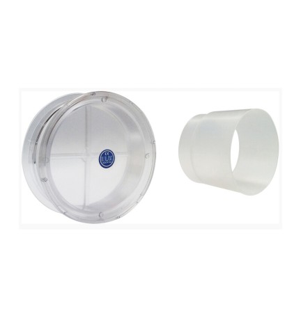 TAPPO P/CLIMATIZZATORE D 120 MM TRASPARENTE