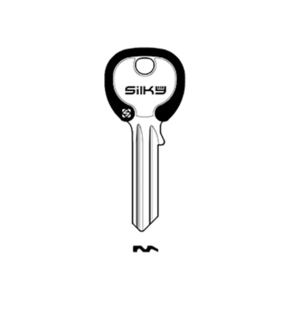 SILCA CB6DZ CHIAVE PROFILO SILKY OTTONE