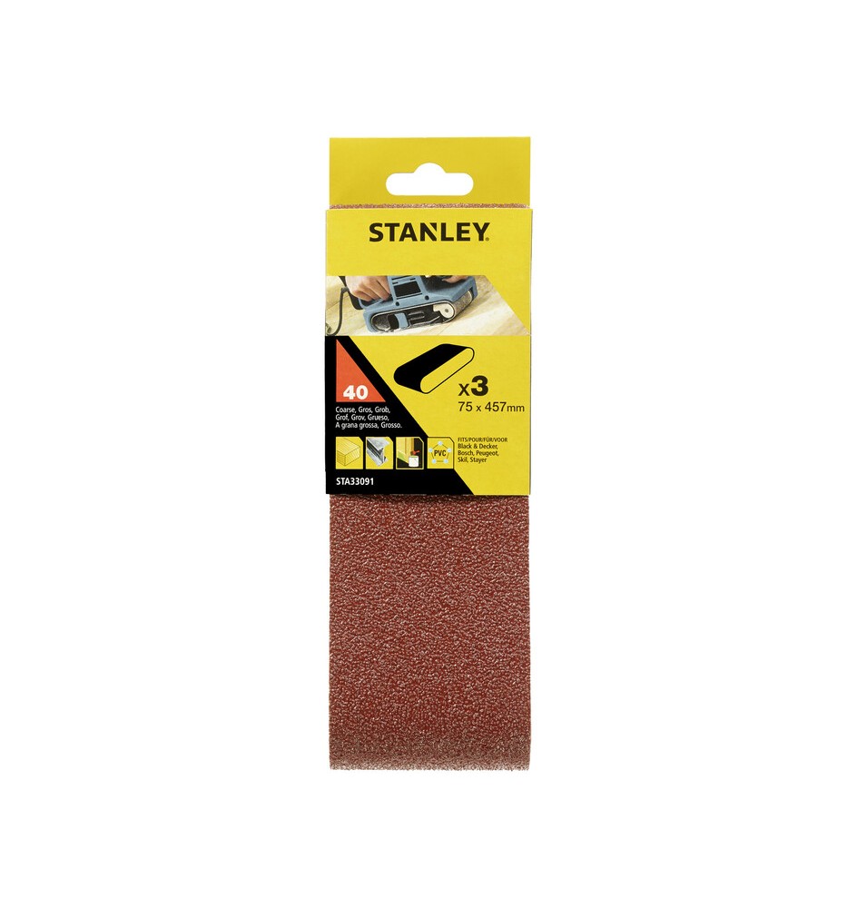 STANLEY STA33091 3 NASTRI 75X457 GR 40