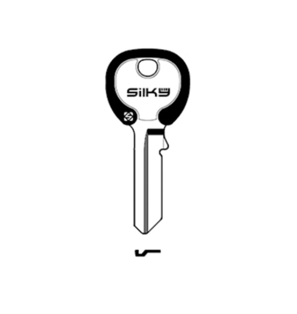 SILCA VI080DZ CHIAVE PROFILO SILKY OTTONE