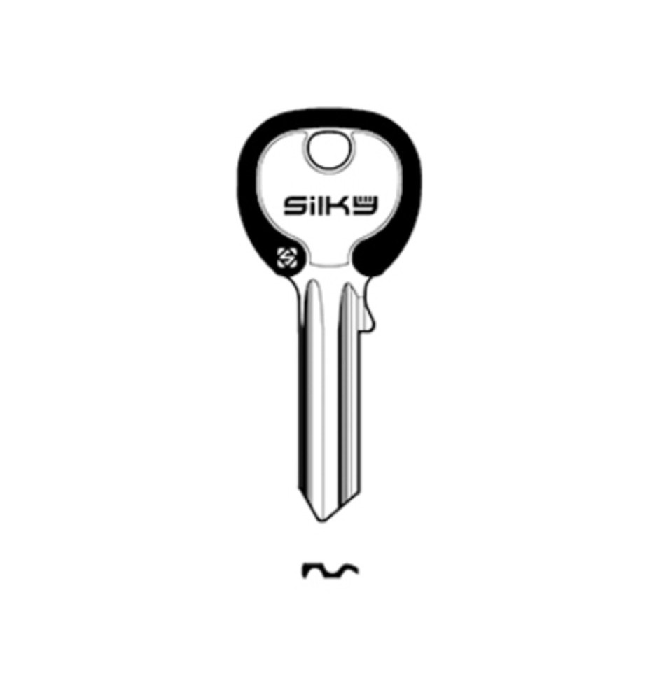 SILCA UL050DZ CHIAVE PROFILO SILKY OTTONE
