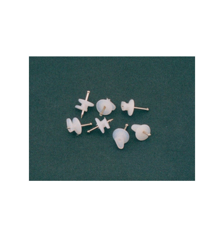 GANCIO P/QUADRO NYLON A 1 PUNTA 20 PZ