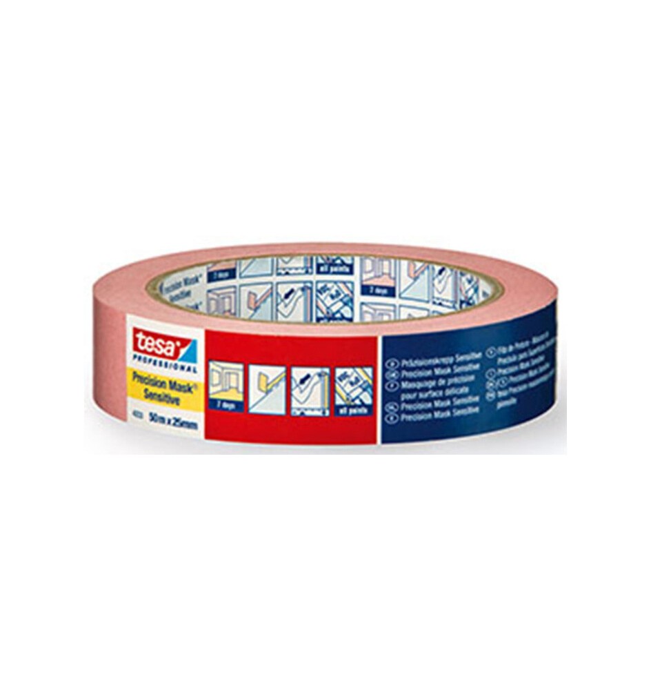 NASTRO MASCHERATURA SENSITIVE ROSA 25MMX50M
