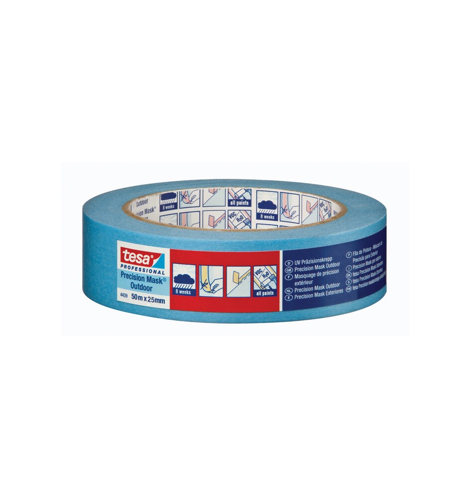 NASTRO MASCHERATURA AZZURRO 25MMX50M