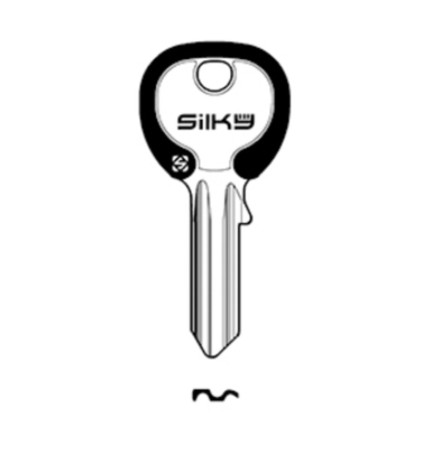 SILCA UL052DZ CHIAVE PROFILO SILKY OTTONE