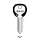 SILCA UL052DZ CHIAVE PROFILO SILKY OTTONE