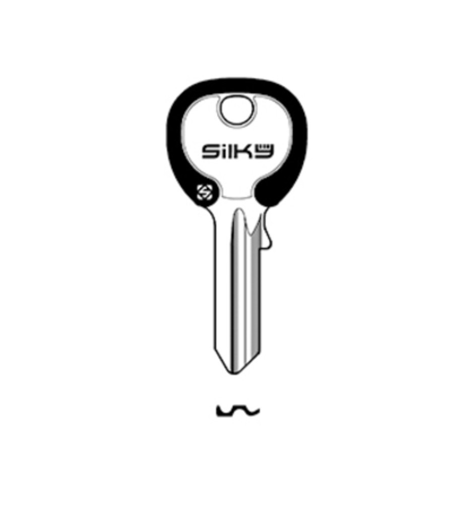 SILCA UL053DZ CHIAVE PROFILO SILKY OTTONE