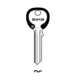 SILCA UL054DZ CHIAVE PROFILO SILKY OTTONE